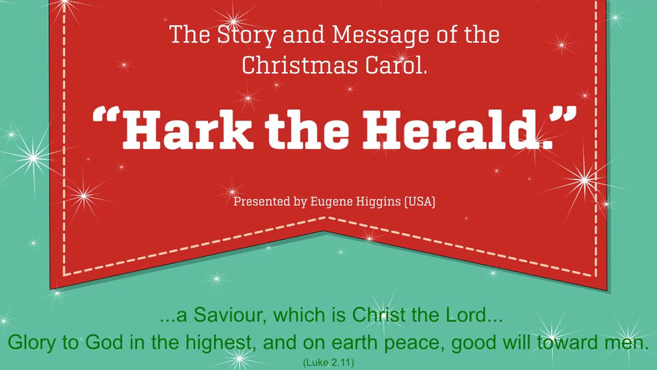 Thur - Hark the Herald Angels sing...